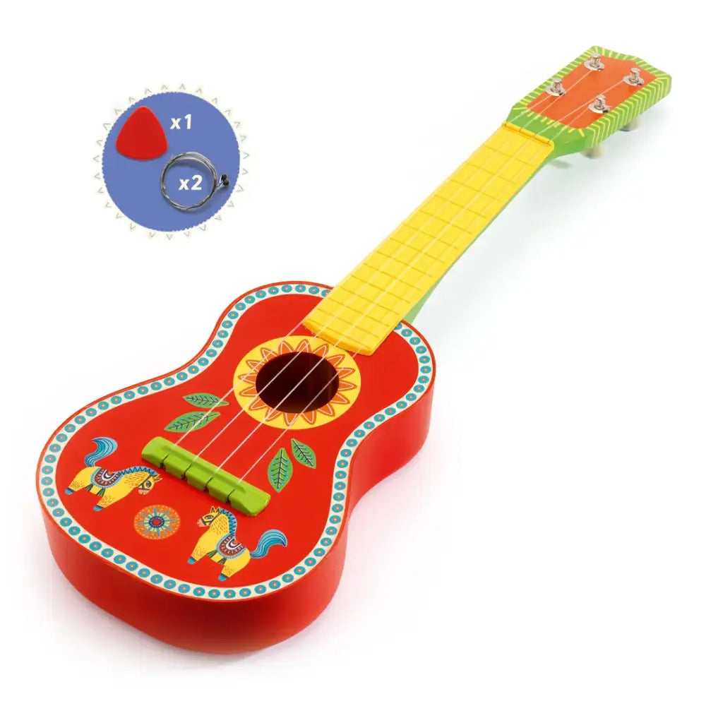 Animambo Ukelelé Instrumento musical Djeco animambo-ukelele-instrumento-musical-733