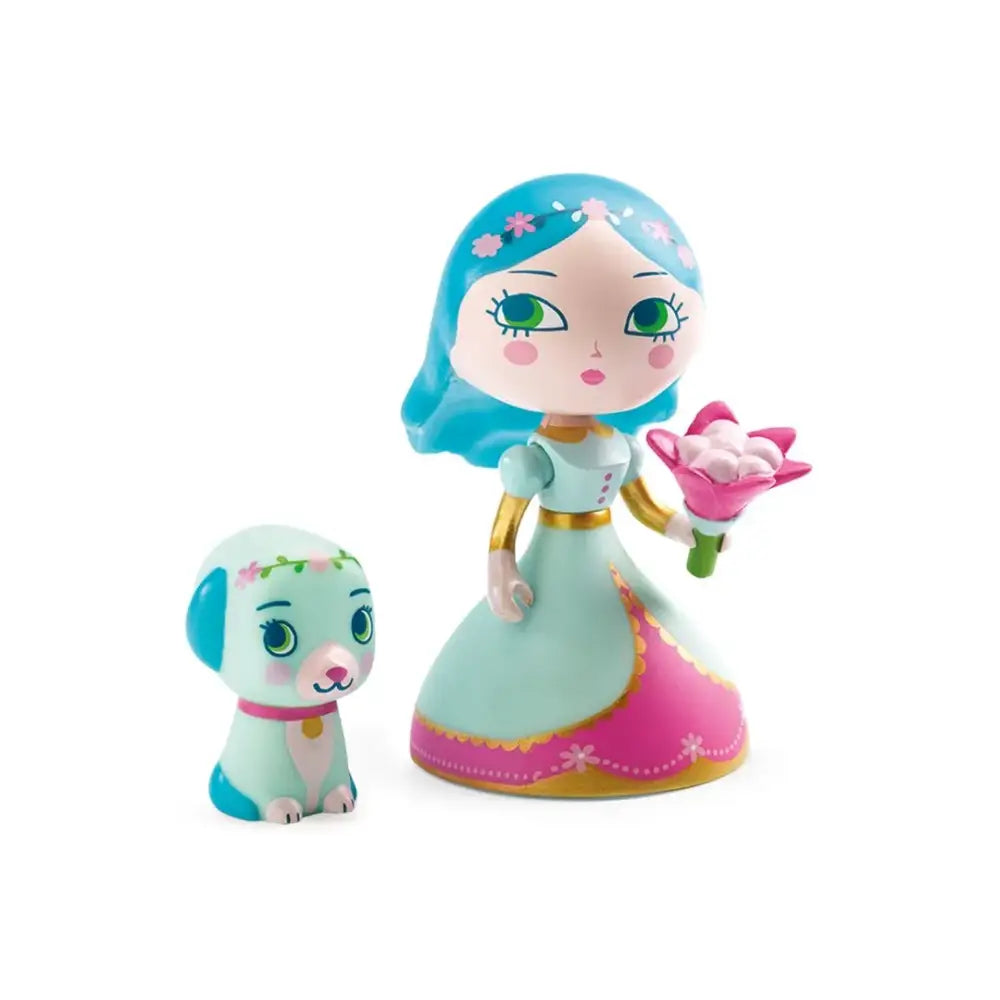 Arty Toys - Luna & Blue Arty Toys Djeco arty-toys-luna-blue-dibujos-animados-princesa-figurilla-603
