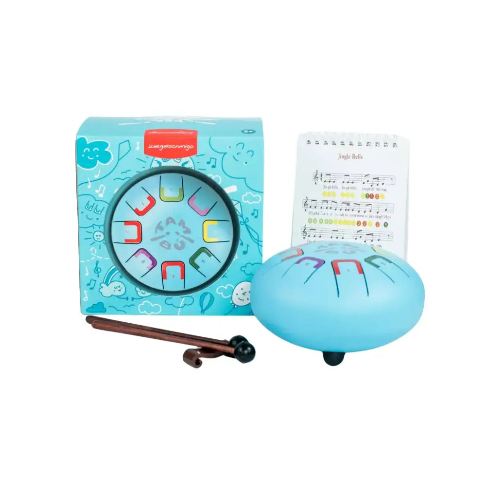 Baby Tambú Sky Kite Instrumento musical JuegaConmigo baby-tambu-sky-kite-instrumento-musical-luz-azul-acero-424