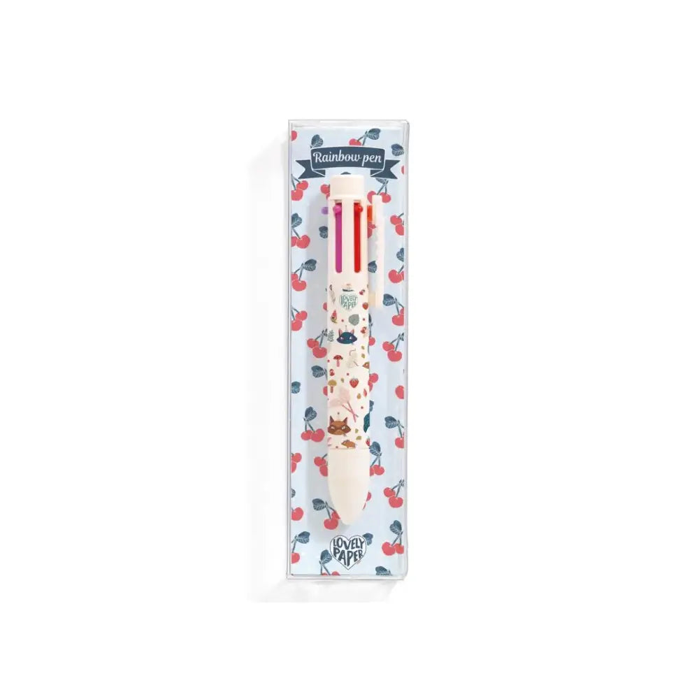 Boli multicolor Lucille Life style by Djeco boli-multicolor-lucille-blanco-boligrafo-decorado-337