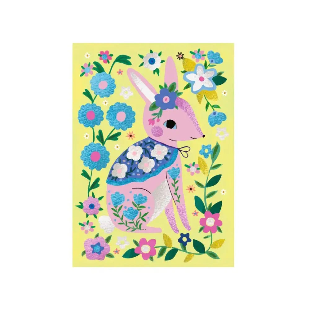 Bosque Bonito Djeco Art & Craft bosque-bonito-rosa-conejito-decorado-858