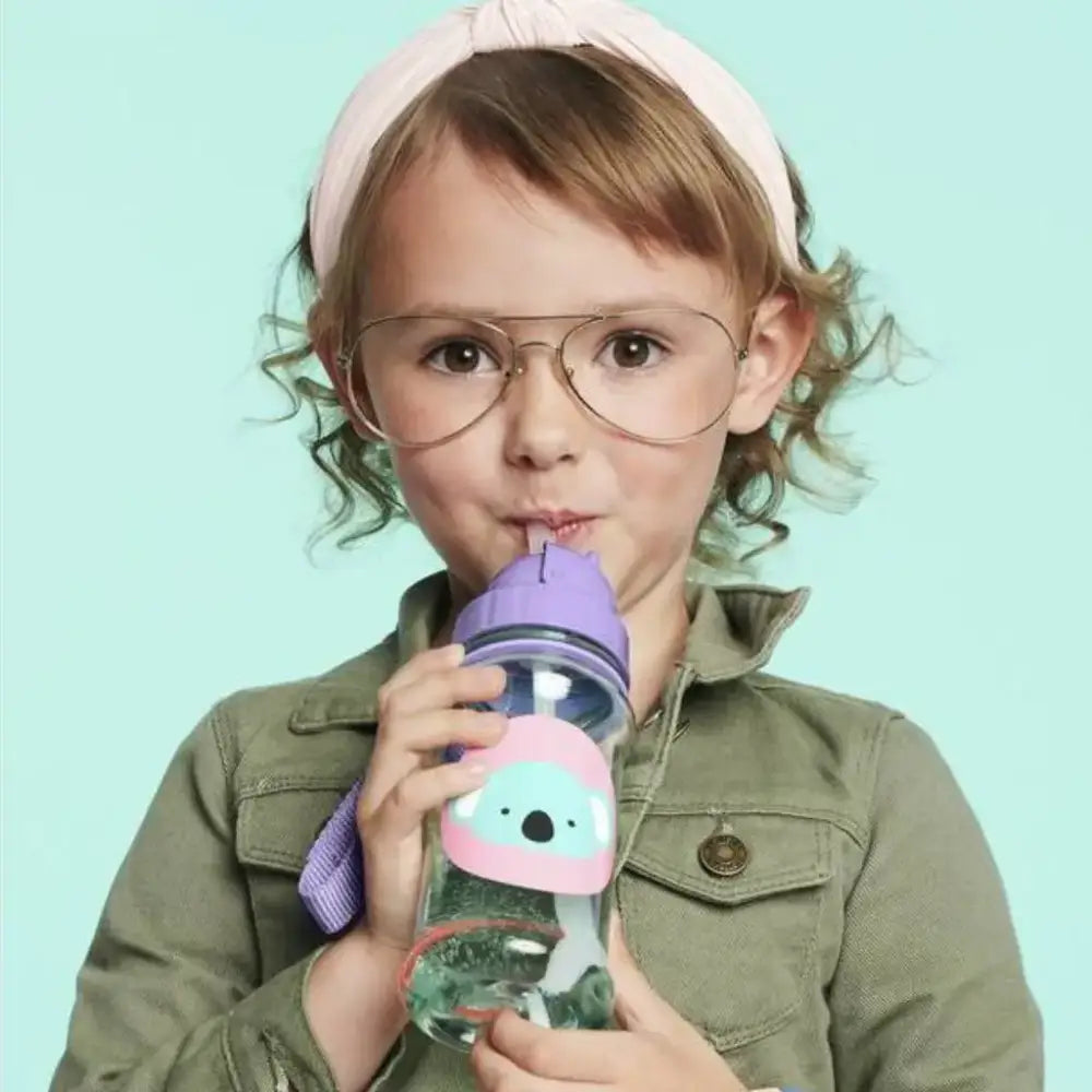 Botella con pajita - Koala - Botellas