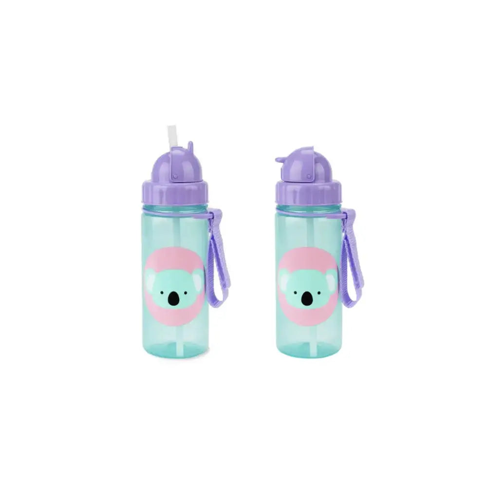 Botella con pajita - Koala - Botellas