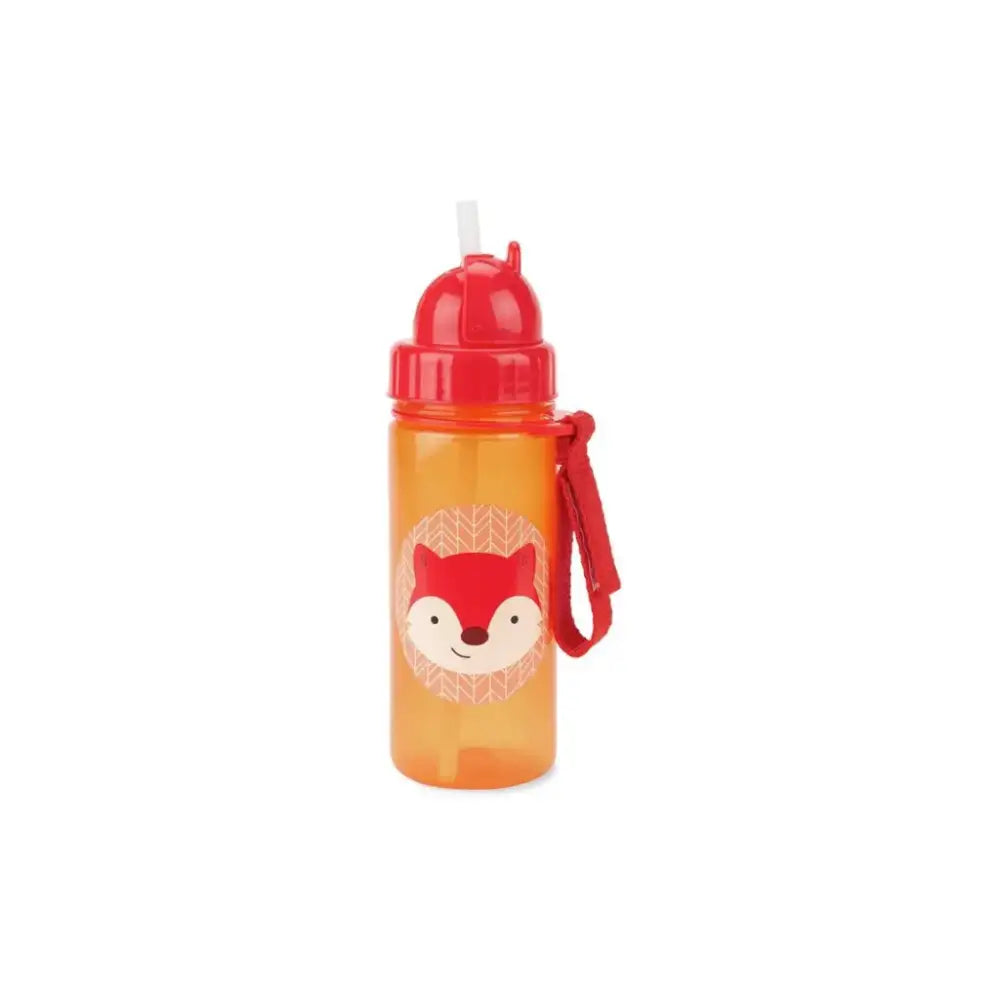 Botella con pajita - Zorro - Botellas