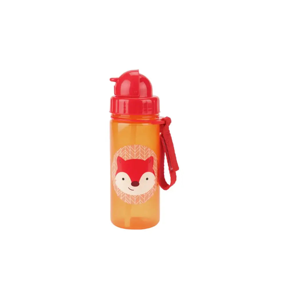 Botella con pajita - Zorro - Botellas