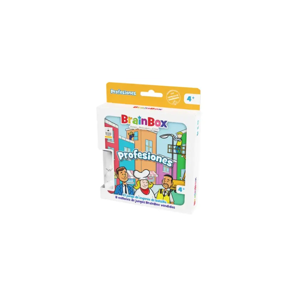 BrainBox Pocket - Profesiones Juegos de cartas ASMODEE brainbox-pocket-profesiones-juegos-de-cartas-caja-cerebro-educativo-876