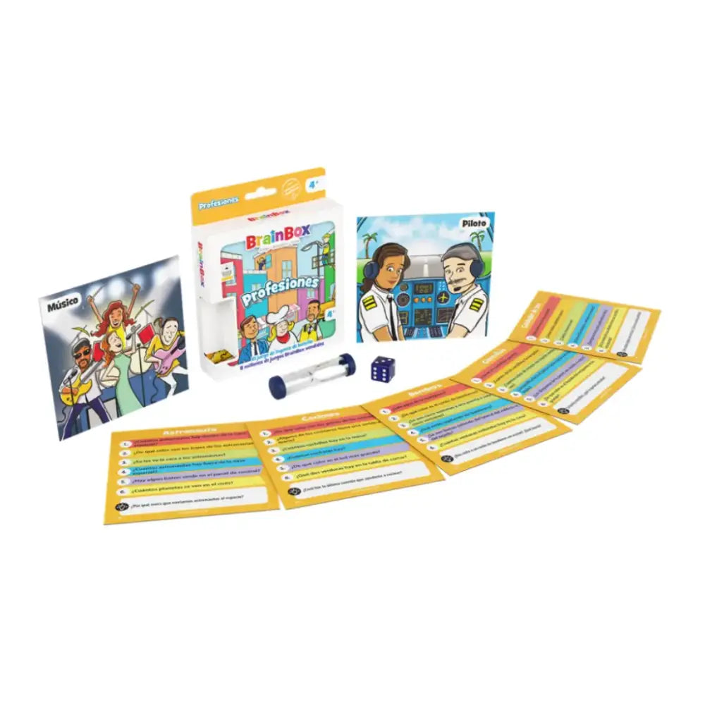BrainBox Pocket - Profesiones Juegos de cartas ASMODEE brainbox-pocket-profesiones-juegos-de-cartas-educativo-tarjeta-juego-681
