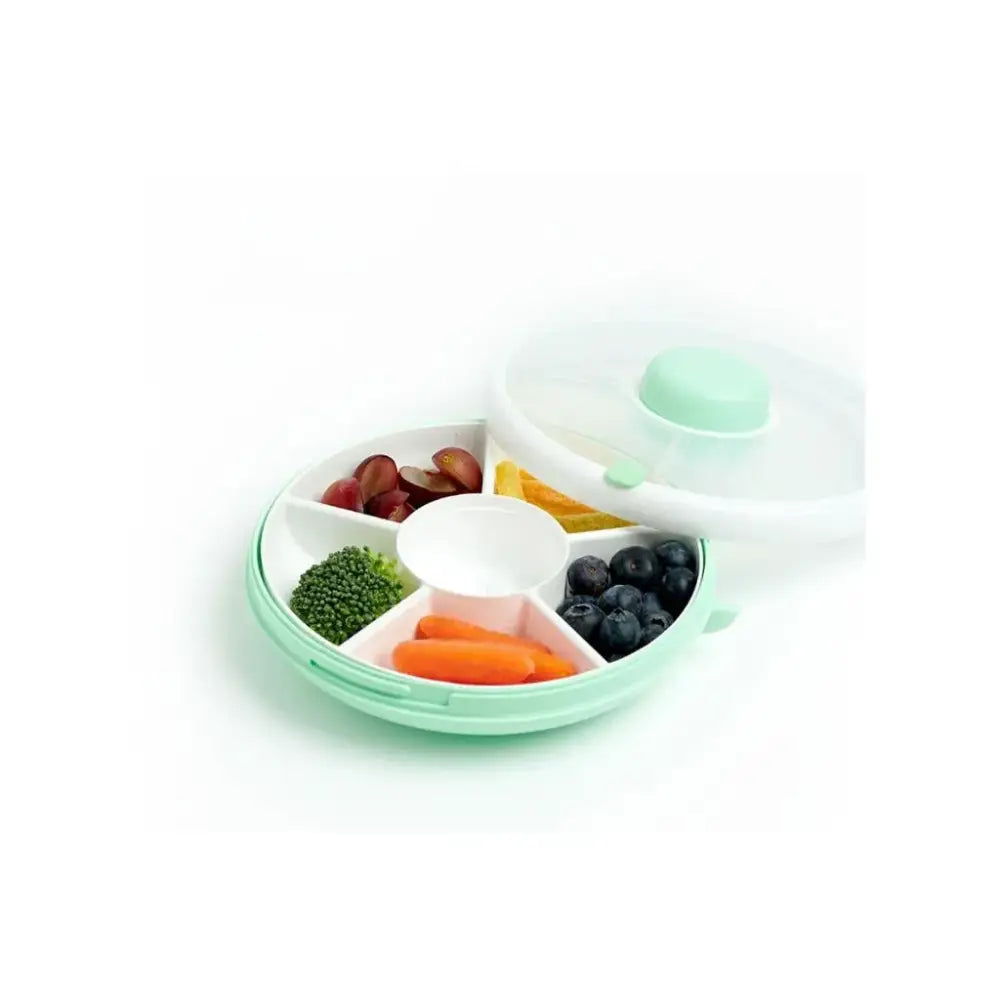 Caja Almuerzo Snack Spinner Flip - Mint Green Recipiente Comida GöBe caja-almuerzo-snack-spinner-flip-mint-green-recipiente-comida-647