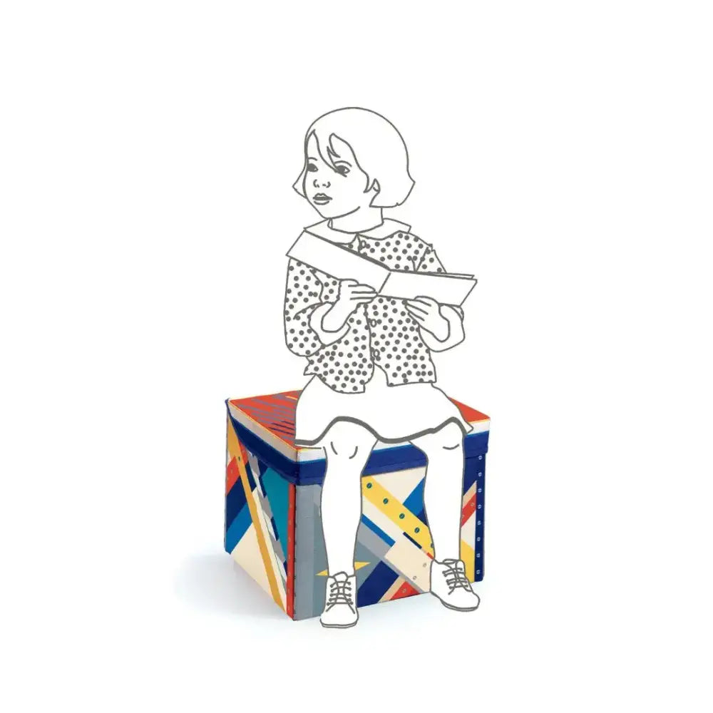 Caja de juguetes Cohete