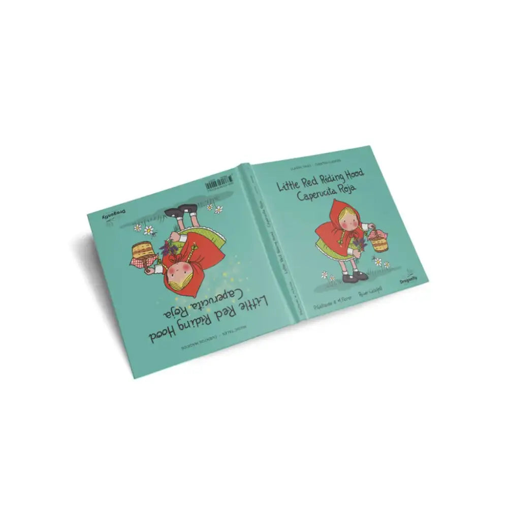 Caperucita Roja - Little Red Riding Hood Libros Ilustrados DRAGONFLY BILINGUAL BOOKS caperucita-roja-little-red-riding-hood-libros-ilustrados-turquesa-para-ninos-libro-338