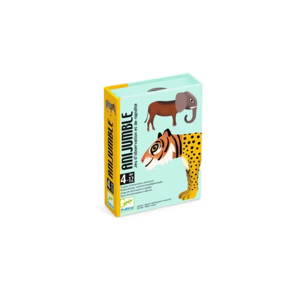 Cartas Anijumble Juegos de cartas Djeco cartas-anijumble-juegos-de-tarjeta-juego-caja-924