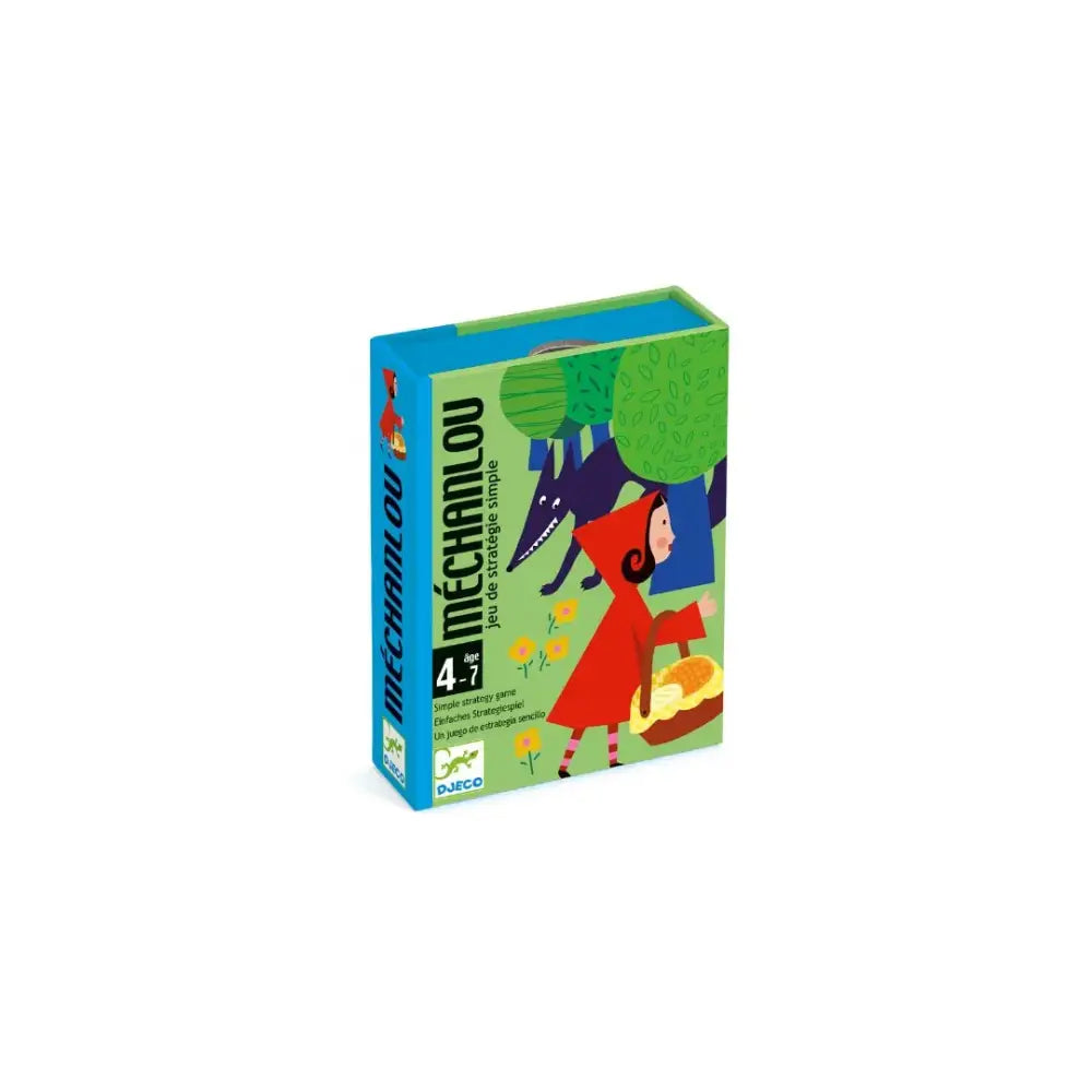 Cartas Méchanlou Juegos de cartas Djeco cartas-mechanlou-azul-tarjeta-juego-797