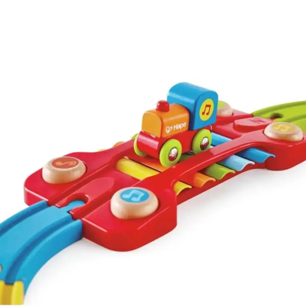 Circuito tren sensorial Hape circuito-tren-sensorial-vistoso-de-madera-juguete-743