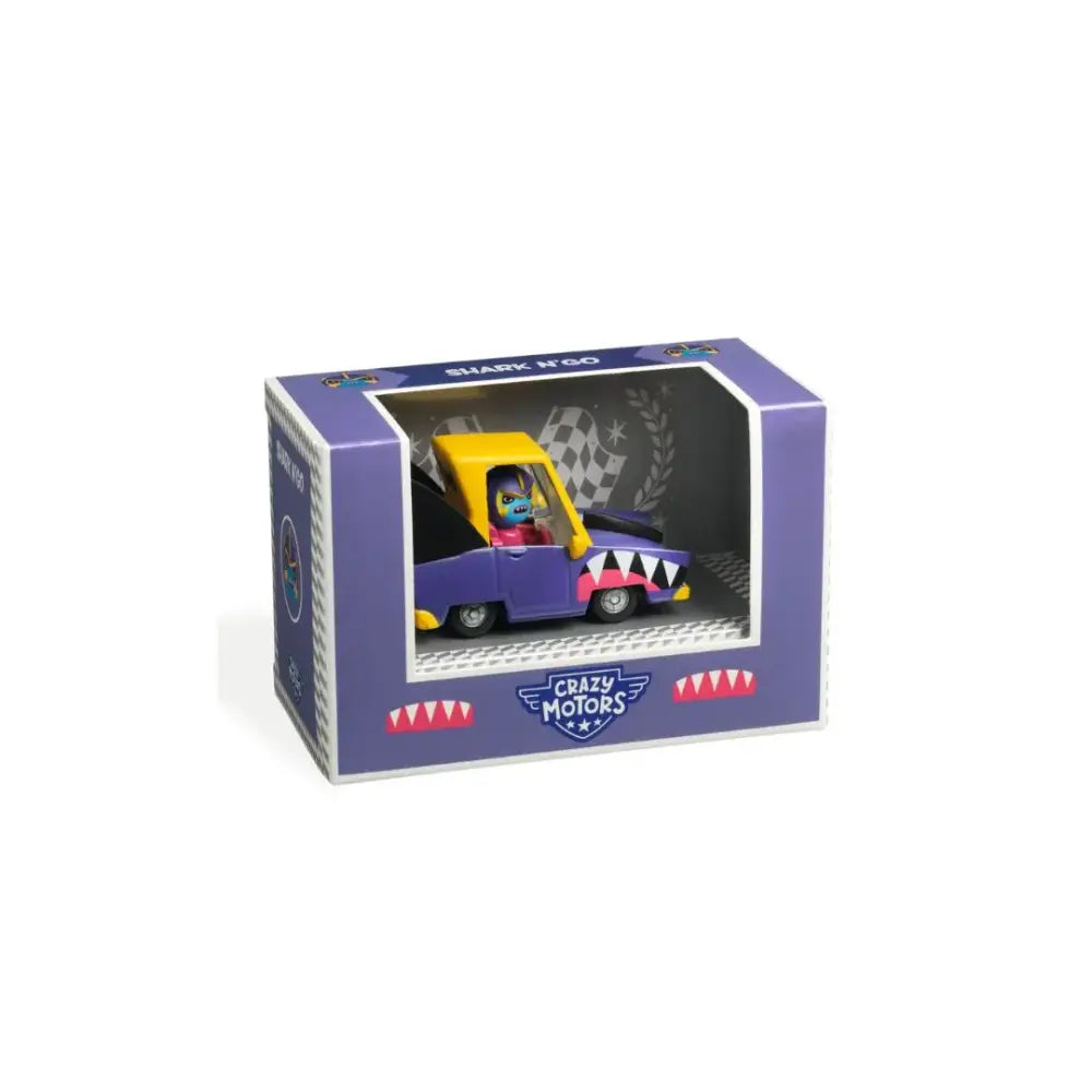 Crazy Motors Shark N´Go Coches Djeco crazy-motors-shark-n-go-coches-en-caja-juguete-modelo-868
