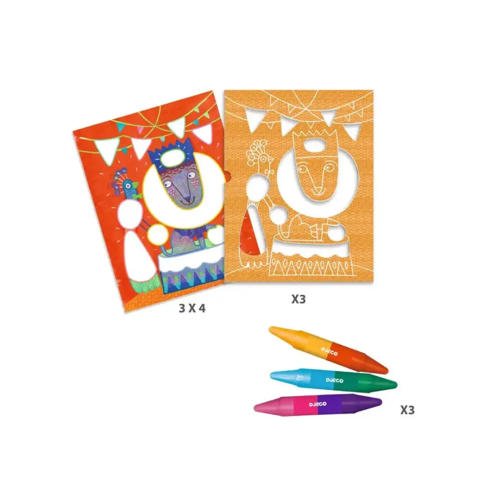 Crear con formas equilibrista y pelotas Manualidades Djeco Art & Craft crear-con-formas-equilibrista-y-pelotas-manualidades-para-ninos-arte-actividad-145