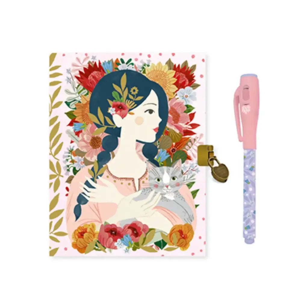 Cuaderno secreto Oana Life style by Djeco cuaderno-secreto-oana-ilustrado-diario-568
