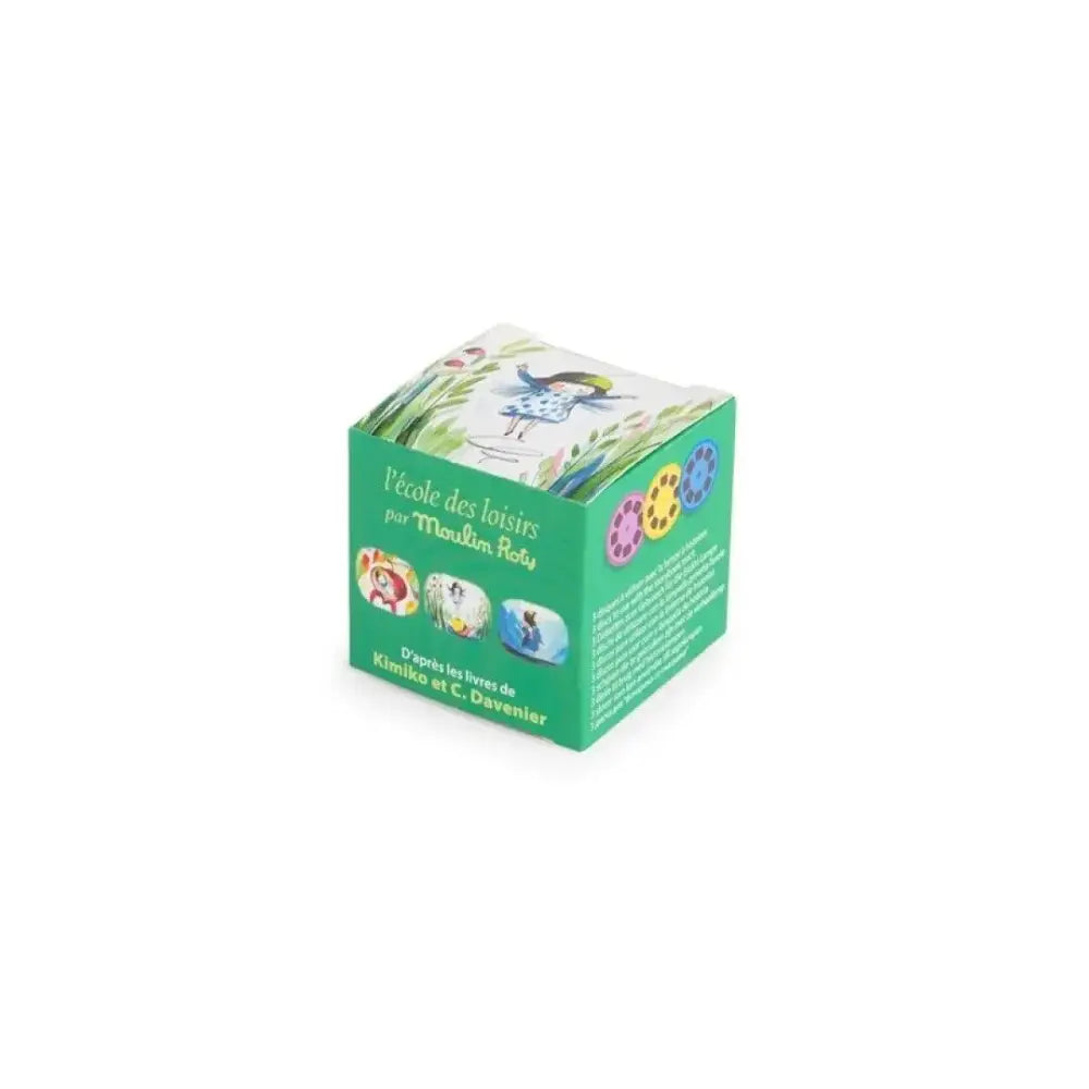 Discos - Minúscula Moulin Roty discos-minuscula-verde-en-forma-de-cubo-caja-900