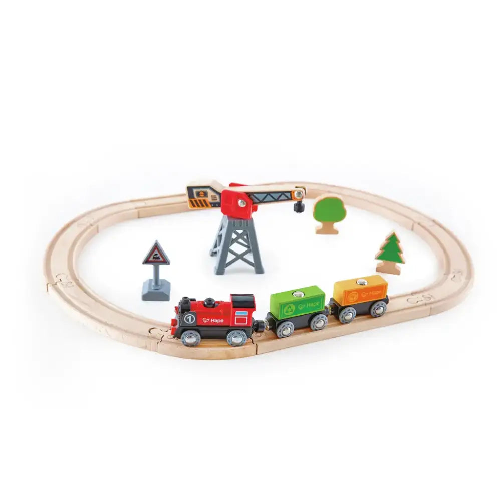 Bucle de Entrega de Carga Trenes Hape diversion-sobre-rieles-en-jugueteria-mukkies-trenes-de-madera-juguete-tren-981