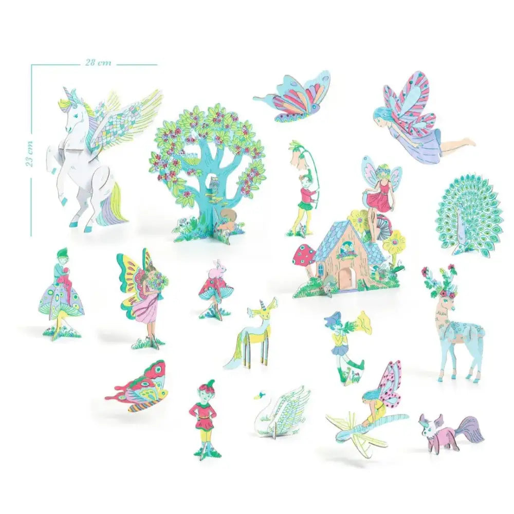 DIY Fairy World Do It Yourself Djeco Art & Craft diy-unicornios-do-it-yourself-recopilacion-caprichoso-hada-421
