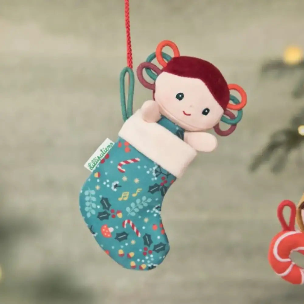 Duende de Navidad Joy Decoración Lilliputiens duende-de-navidad-joy-decoracion-felpa-mono-juguete-520