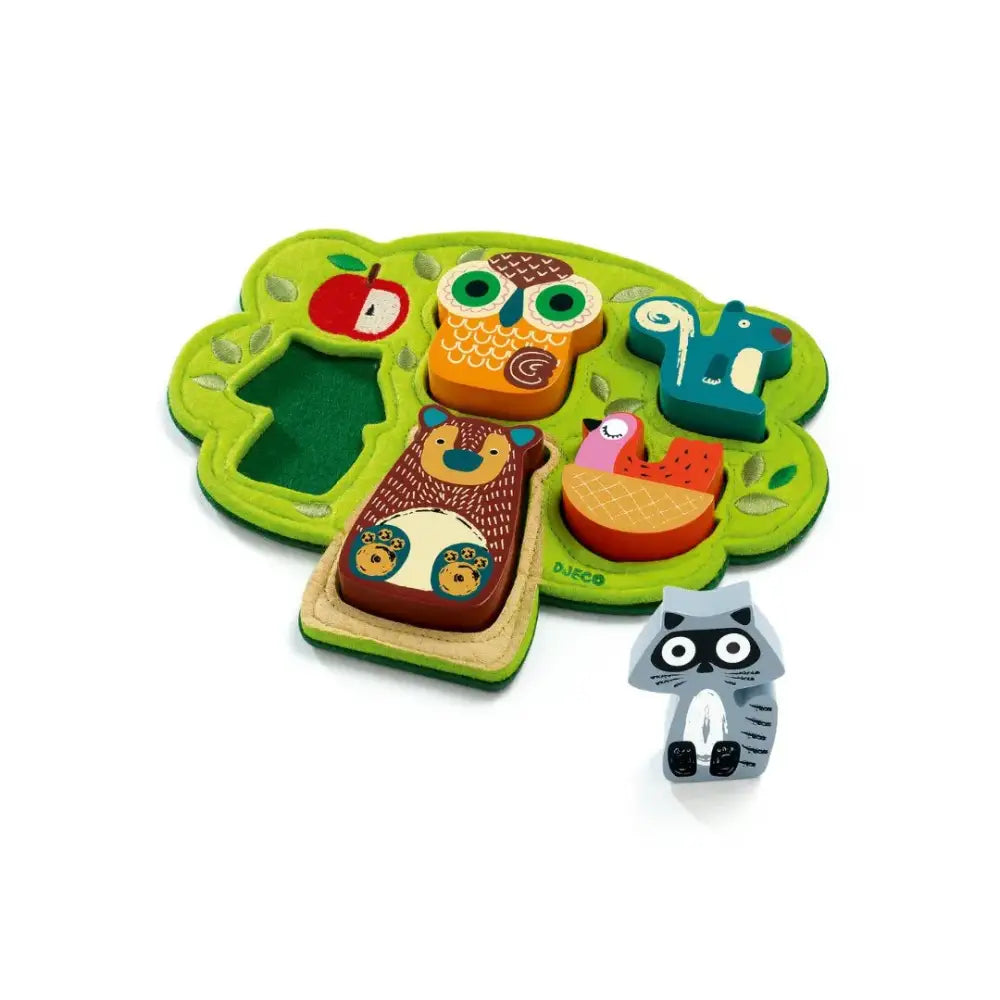 Encajable Oski Puzzles Madera Djeco encajable-oski-puzzles-madera-de-rompecabezas-juguete-512