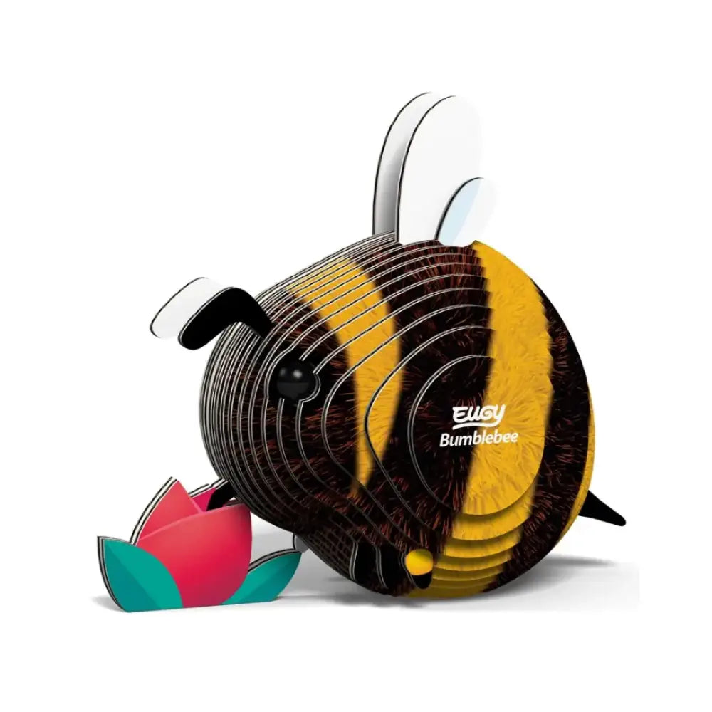 Eugy Abeja Puzzle 3D Eugy-Dodoland eugy-abeja-puzzle-3d-3-dimensiones-cartulina-modelo-427