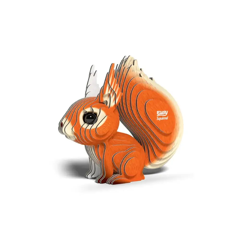Eugy Ardilla Arborícola Puzzle 3D Eugy-Dodoland eugy-ardilla-arboricola-puzzle-3d-naranja-cartulina-226