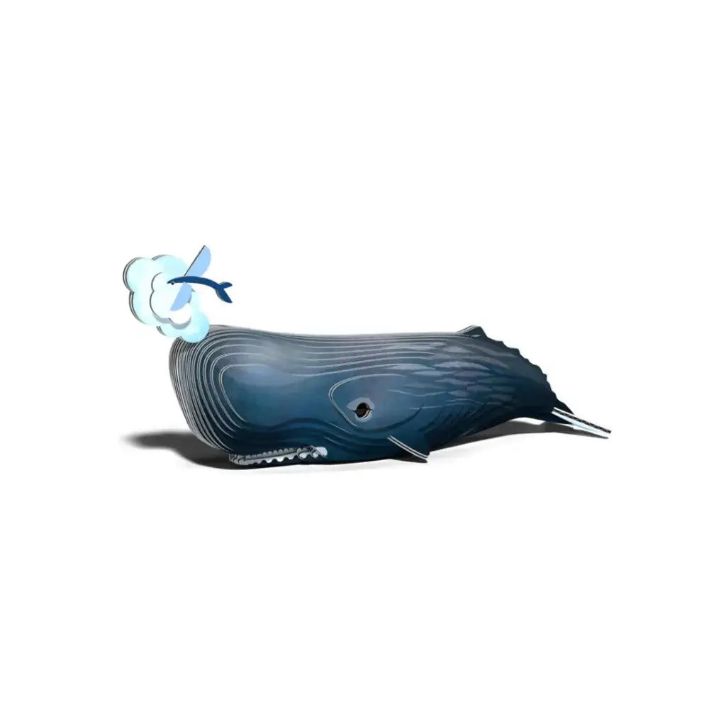 Eugy Cachalote Puzzle 3D Eugy-Dodoland eugy-cachalote-puzzle-3d-azul-ballena-pajaro-399