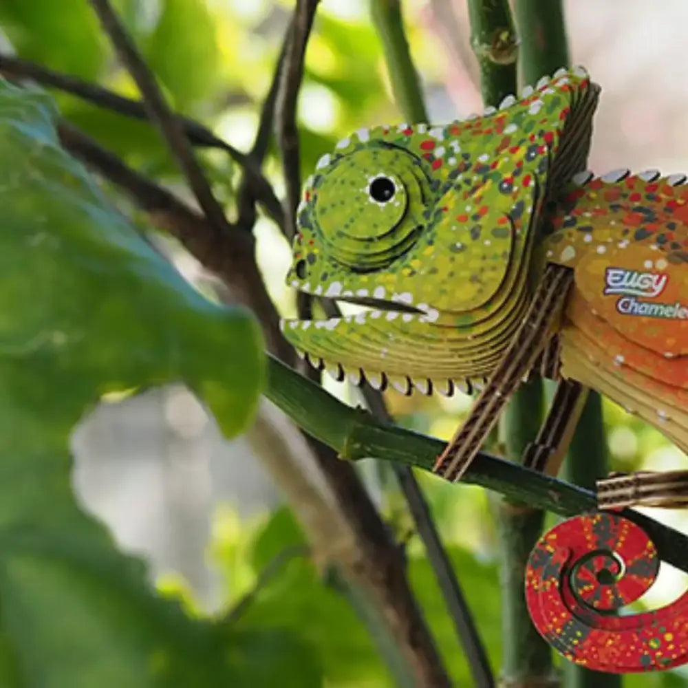Eugy Camaleón Puzzle 3D Eugy-Dodoland eugy-camaleon-puzzle-3d-vistoso-metal-216
