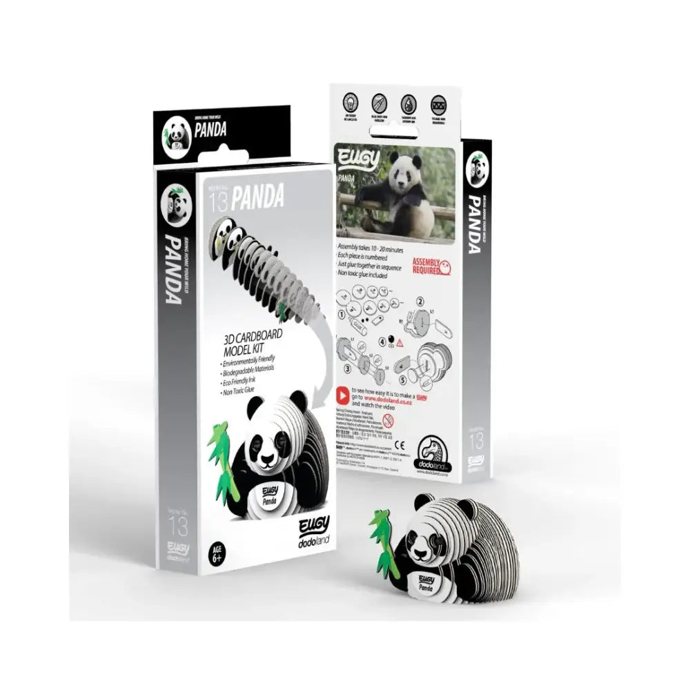 Eugy Panda Puzzle 3D Eugy-Dodoland eugy-panda-puzzle-3d-3-dimensiones-rompecabezas-modelo-142