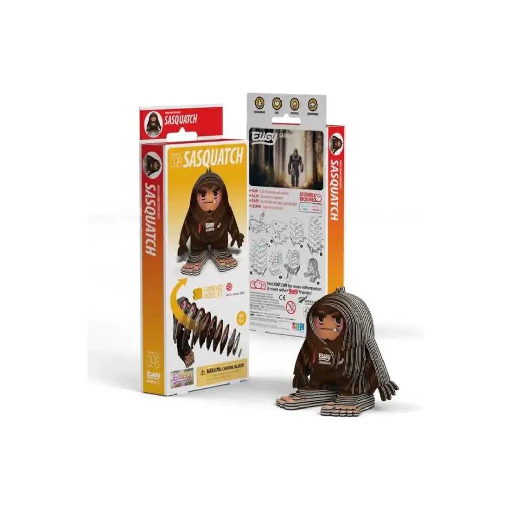 Eugy Pie Grande Puzzle 3D Eugy-Dodoland eugy-pie-grande-puzzle-3d-con-tematica-de-sasquatch-juguete-figurilla-698