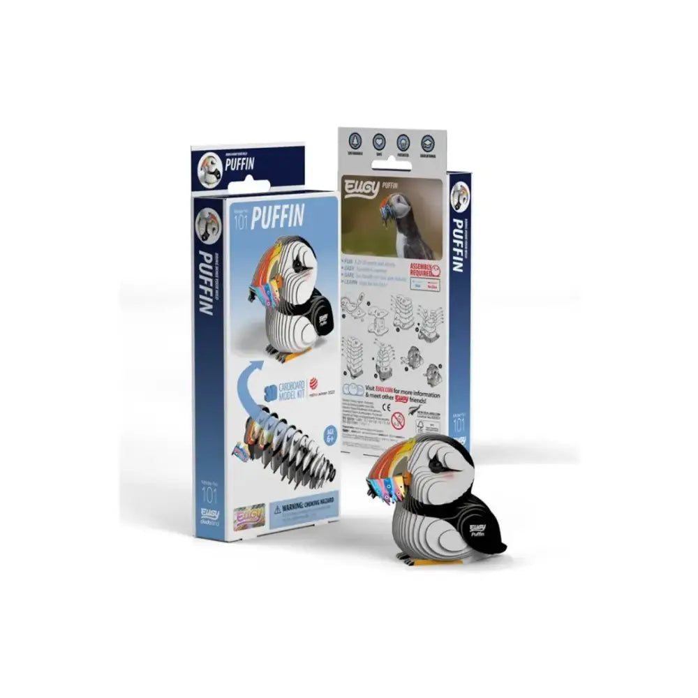 Eugy Puffin Puzzle 3D Eugy-Dodoland eugy-puffin-puzzle-3d-3-dimensiones-papel-artesania-570