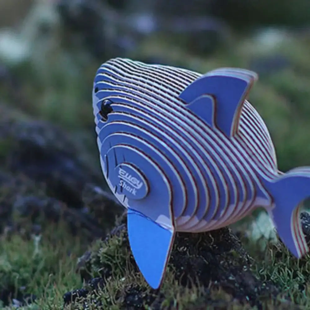 Eugy Shark Puzzle 3D Eugy-Dodoland eugy-shark-puzzle-3d-azul-blanco-a-rayas-153