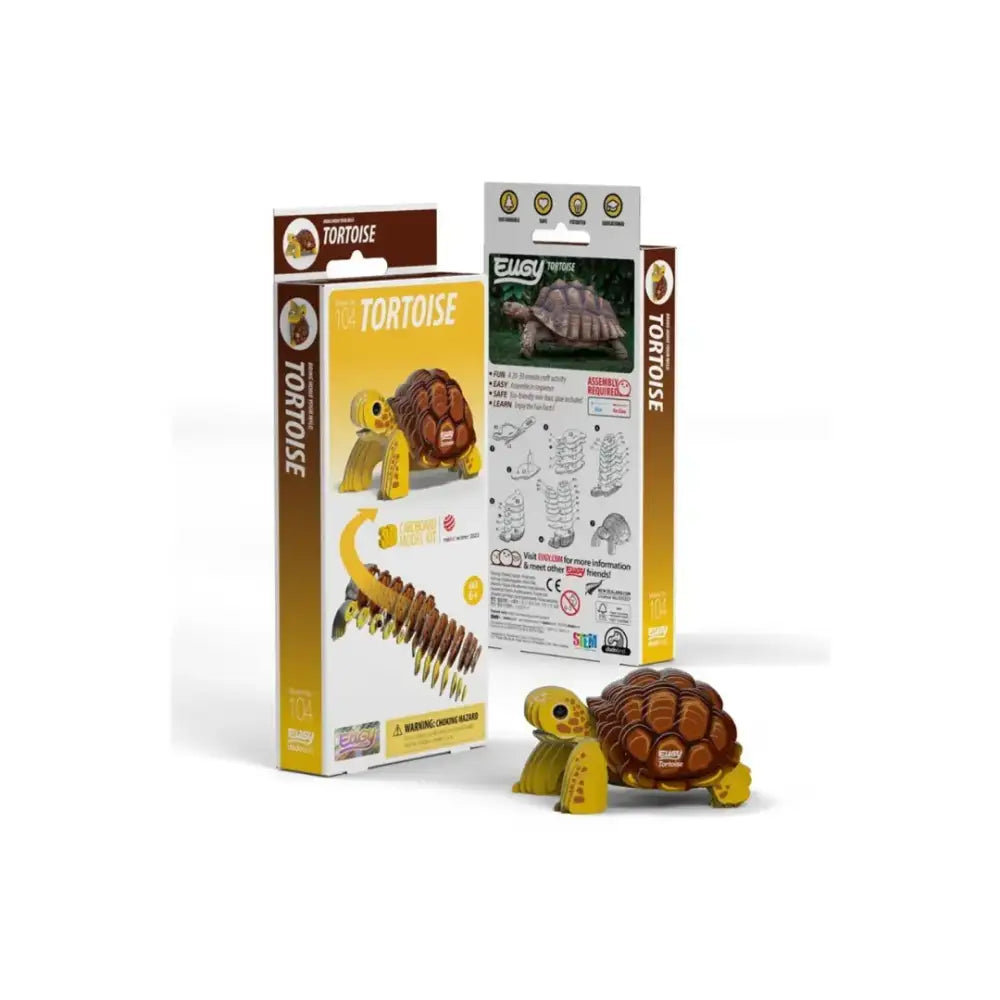 Eugy Tortoise Puzzle 3D Eugy-Dodoland eugy-tortoise-puzzle-3d-3-dimensiones-papel-artesania-780