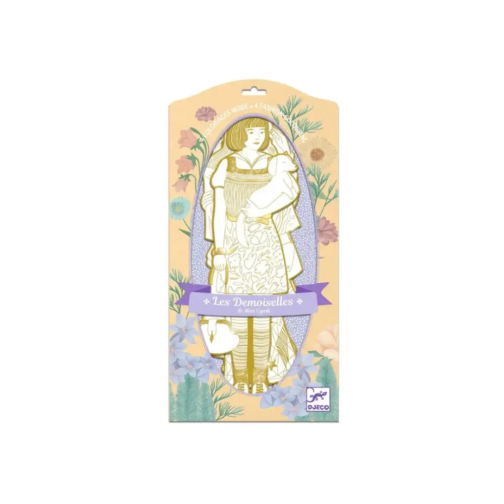 Figuras para pintar - Scout Pintar Djeco Art & Craft figuras-para-pintar-scout-decorativo-papel-muneca-603