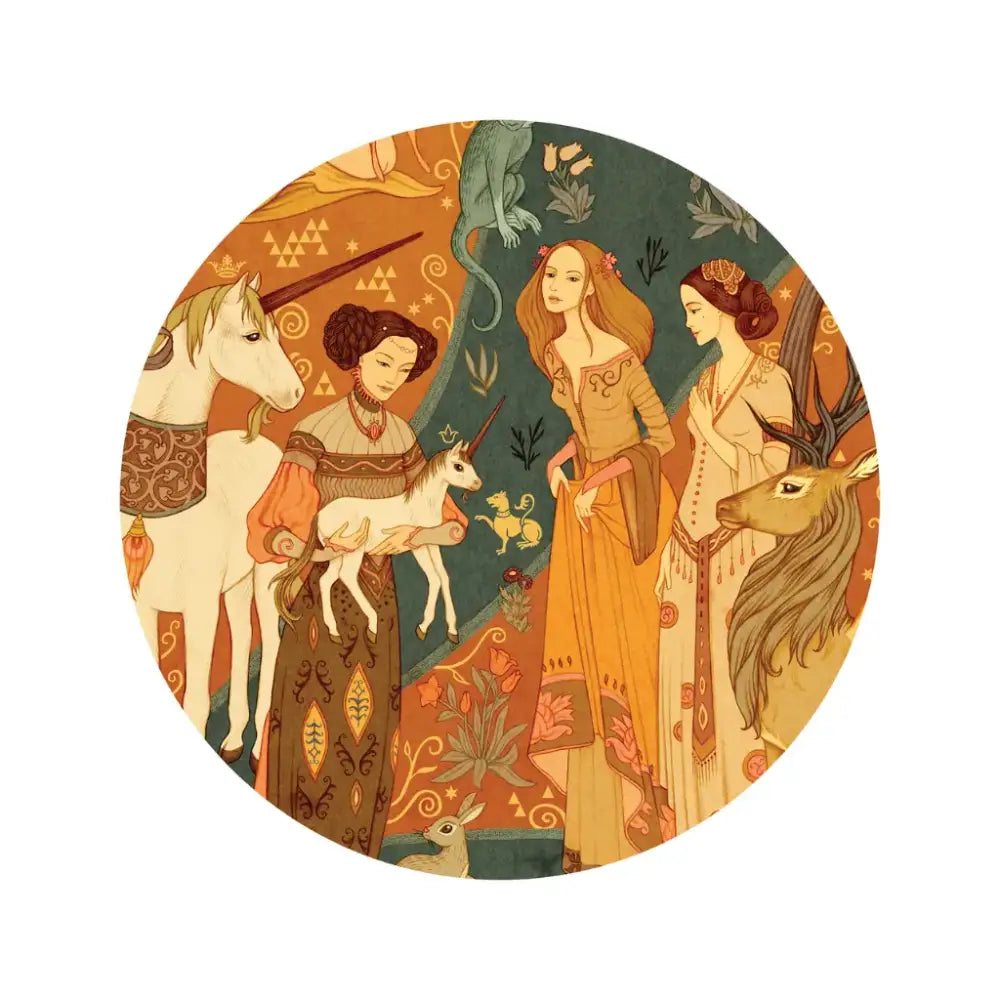 Puzzle Galería Jardín de los Unicornios - 500 pzas Puzzles Galería Djeco galeria-jardin-de-los-unicornios-500-pzas-puzzles-estilo-medieval-ilustracion-162