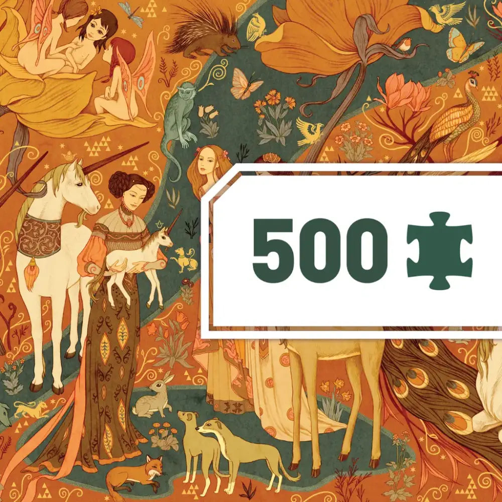 Puzzle Galería Jardín de los Unicornios - 500 pzas Puzzles Galería Djeco galeria-jardin-de-los-unicornios-500-pzas-puzzles-piezas-rompecabezas-789