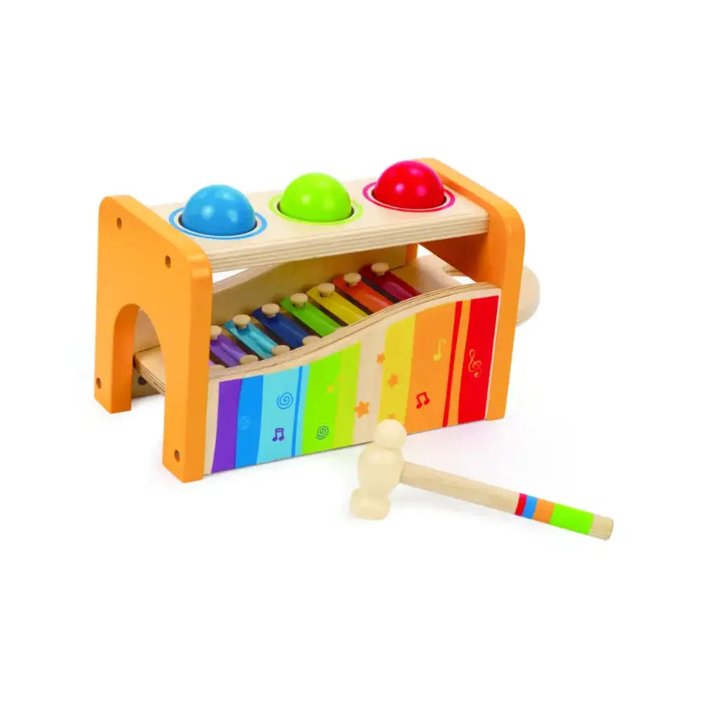 Golpea pelotas xilofón Bebés Hape golpea-pelotas-xilofon-bebes-de-madera-juguete-xilofono-747