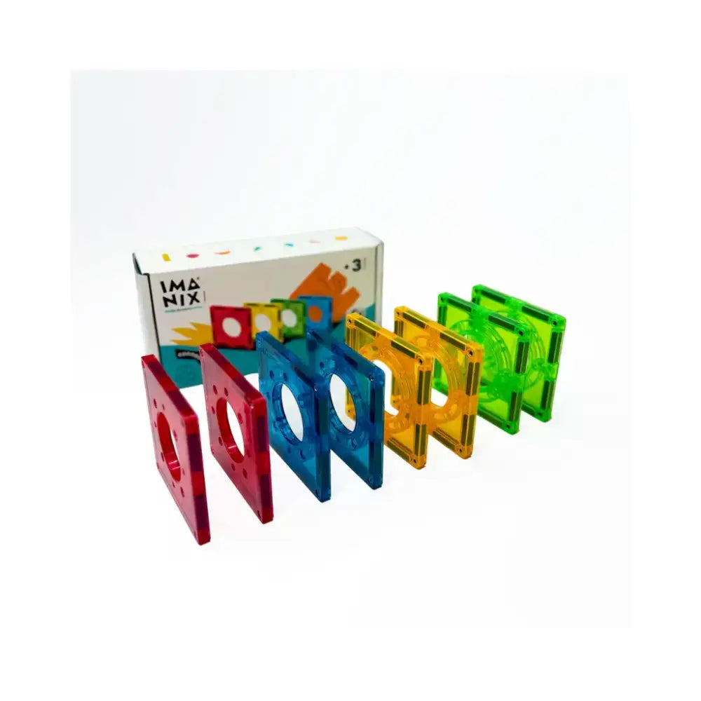 Imanix Accesorios Tobogán pieza de conexión 8 pzas Imanix Braintoys imanix-accesorios-tobogan-pieza-de-conexion-8-pzas-vistoso-plastico-magnetico-821