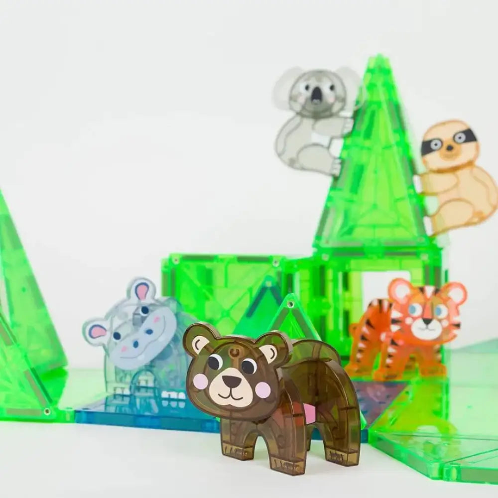 Imanix Imanimals Savana Magnéticos Braintoys imanix-imanimals-savana-magneticos-marron-de-madera-oso-414