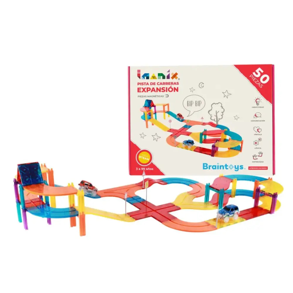 Imanix Pista de carreras Magnéticos Braintoys imanix-pista-de-carreras-magneticos-106