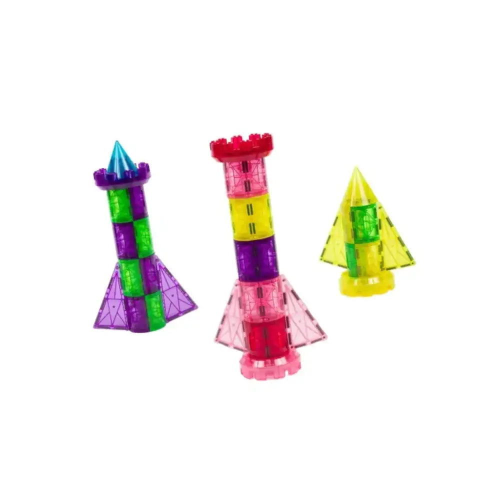 Imanix Rocket Castle 64 pzas Magnéticos Braintoys imanix-rocket-castle-64-pzas-magneticos-vistoso-magnetico-bloques-943