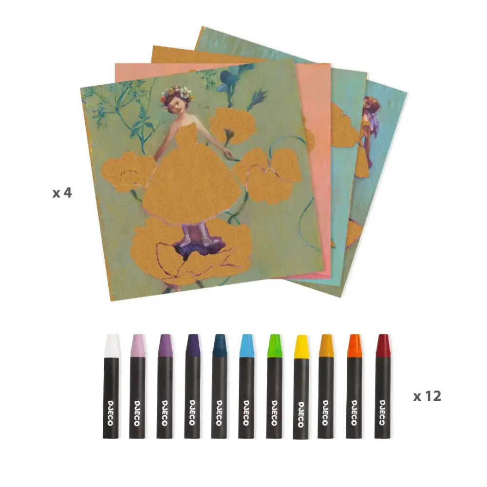 Inspired by La Bailarina Manualidades Djeco Art & Craft inspired-by-la-bailarina-manualidades-arte-suministrar-colocar-672