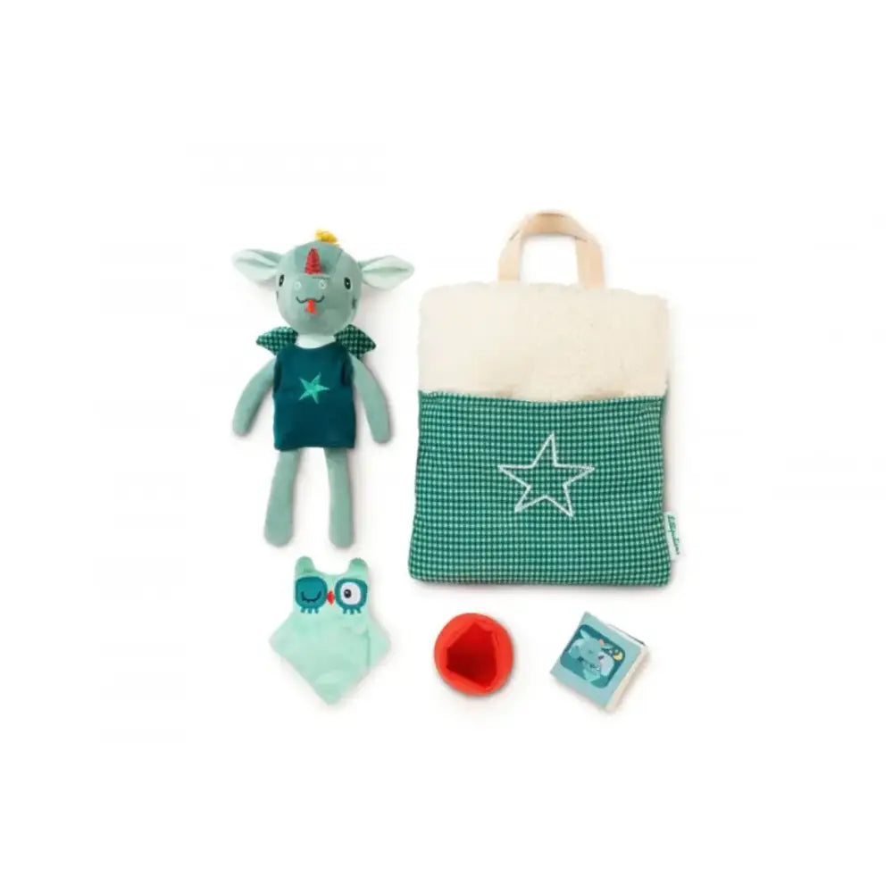 Joe Ritual para ir a la Cama Peluches Lilliputiens joe-ritual-para-ir-a-la-cama-peluches-menta-verde-felpa-206