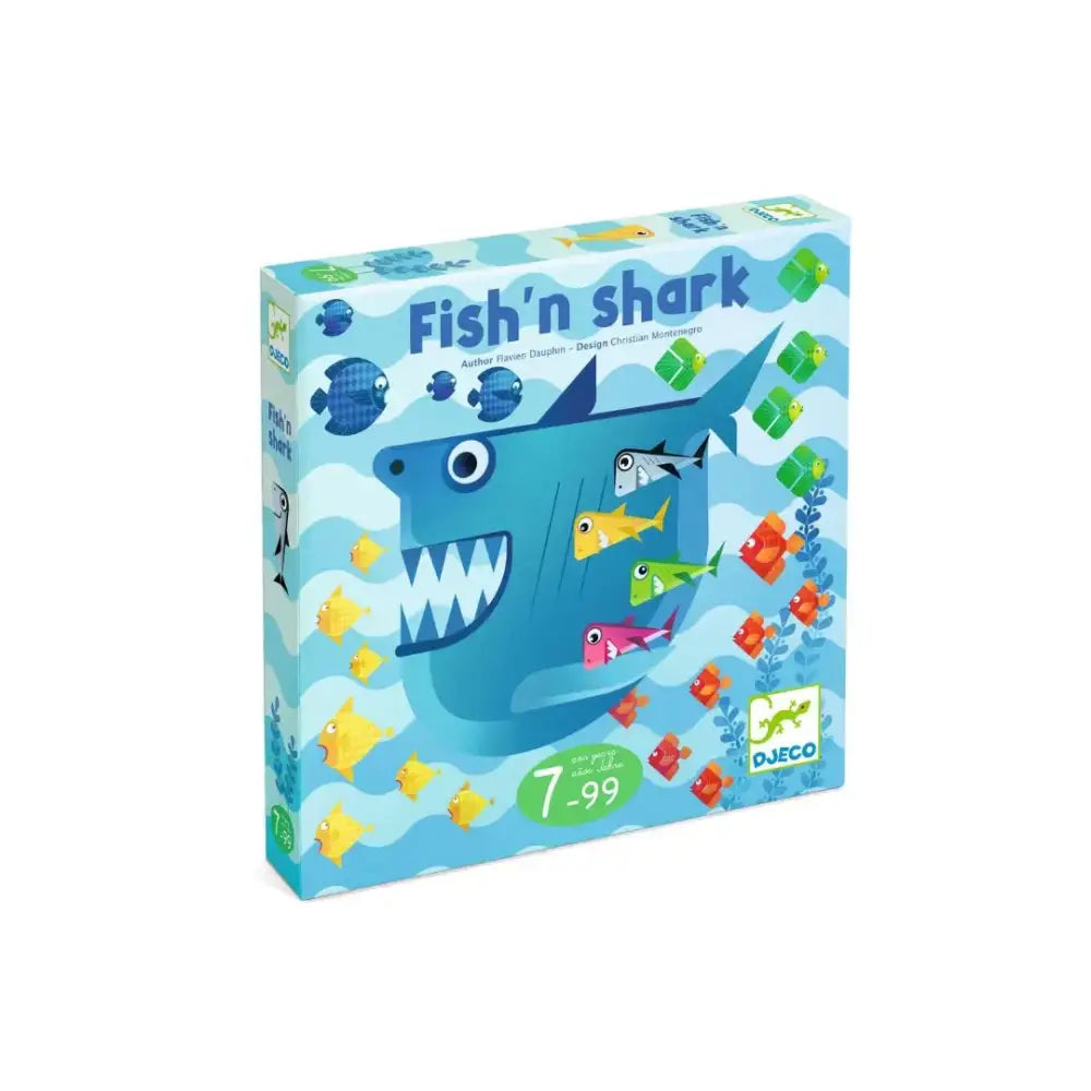 Juego Fish´n Shark Juego de Mesa Djeco juego-fish-n-shark-junta-caja-290