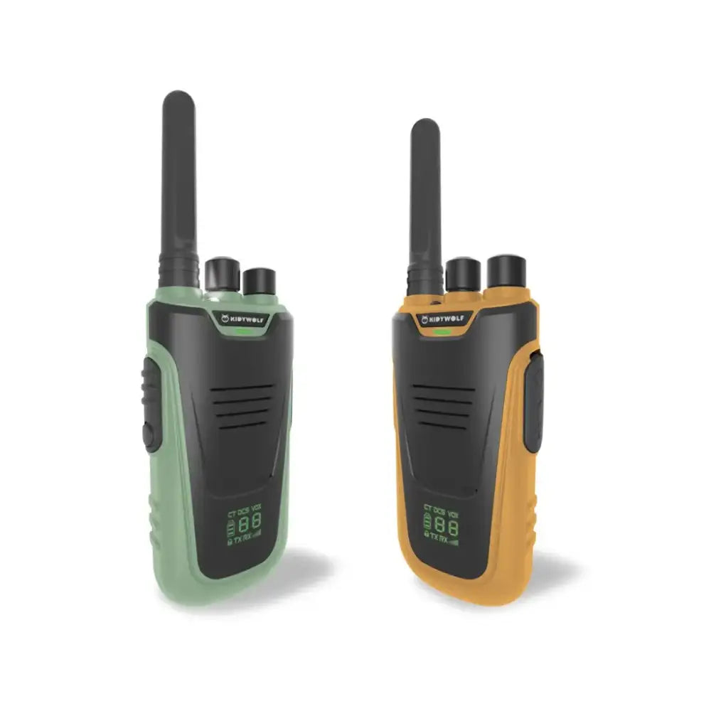 Kidy Talk - Verde/Naranja Dispositivo KIDYWOLF kidy-talk-verde-naranja-dispositivo-portatil-walkie-talkie-radios-103