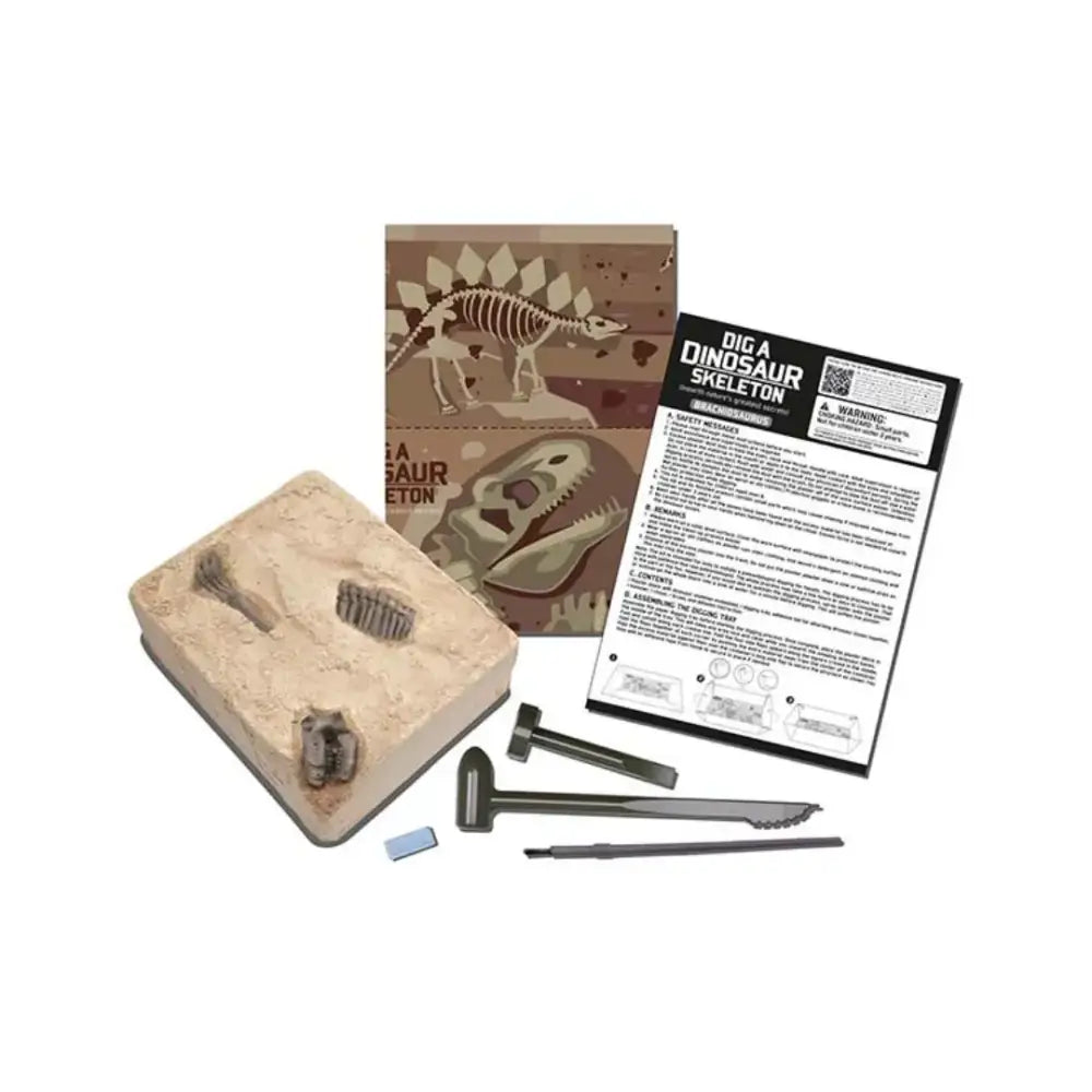 Kit Geológico - Brachiosaurus Ciencias y Teconología 4M kit-geologico-brachiosaurus-ciencias-y-teconologia-dinosaurio-fosil-excavacion-454
