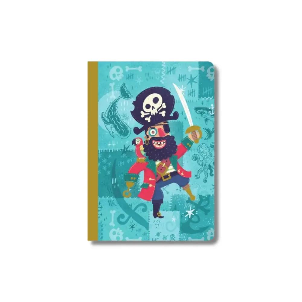 Libretas pequeñas Steve Life style by Djeco libretas-steve-dibujos-animados-pirata-computadora-portatil-446