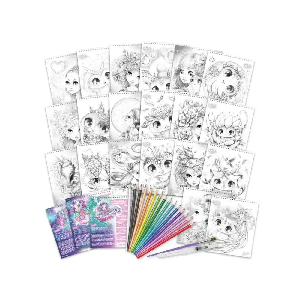 Libro de Acuarelas - Estelia - Cuadernos para Colorear
