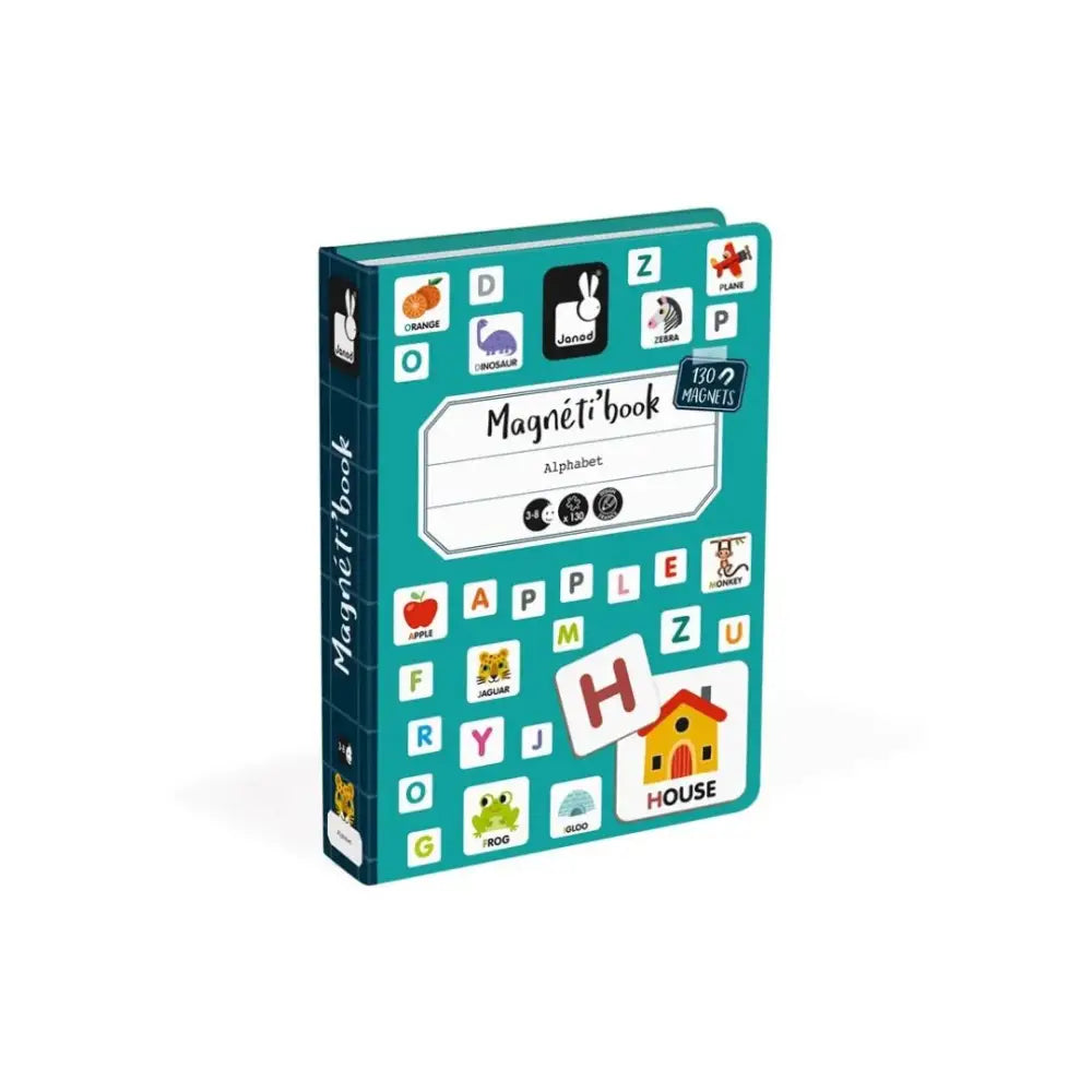 Magneti´Book - Alfabeto en inglés Janod magneti-book-alfabeto-en-ingles-color-verde-azulado-magnetico-452